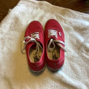 Red Vans